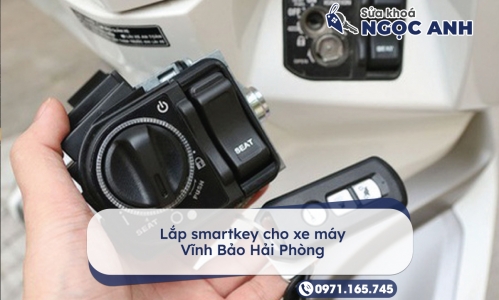 Lắp smartkey cho xe máy Vĩnh Bảo Hải Phòng